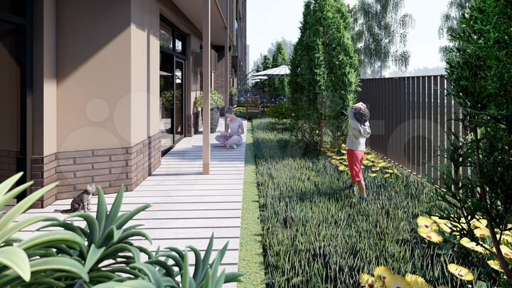 2-к. квартира, 71,3 м², 5/6 эт.