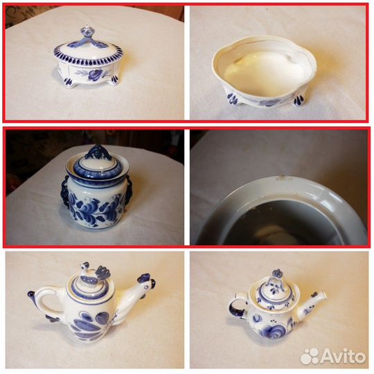 Фарфоровая посуда Гжель