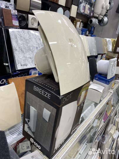 Вентилятор вытяжной с обратным клапаном D 100