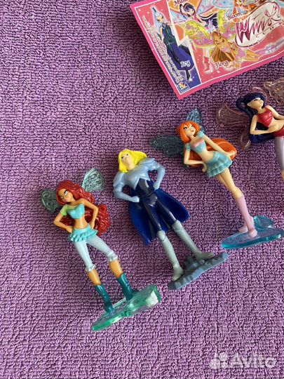 Фигурки из киндер Винкс Winx, 2012, Германия