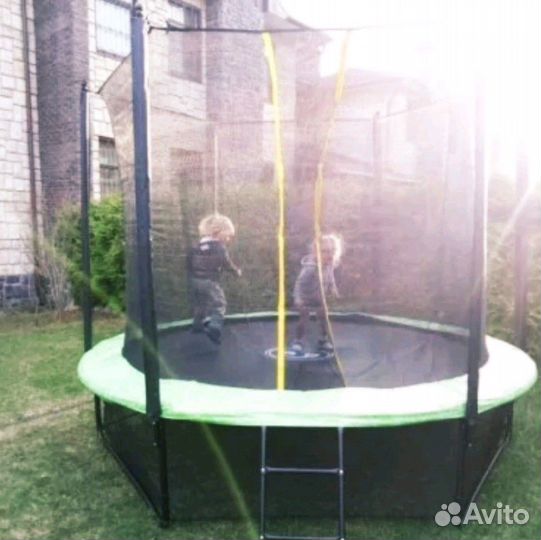 Батут с сеткой