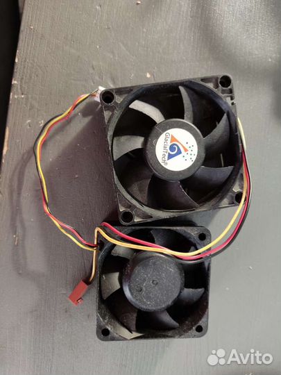 Вентилятор маленький от пк
