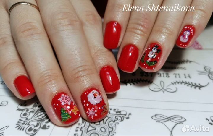 Маникюр гель лак