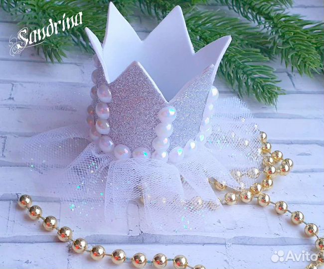 Корона на зажиме