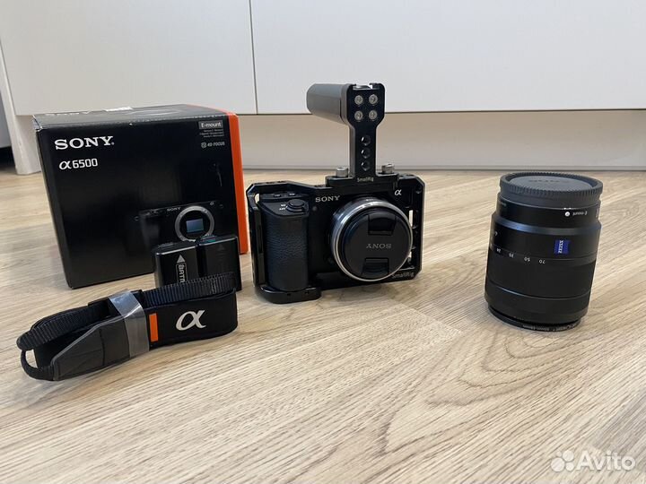 Sony a6500 + клетка
