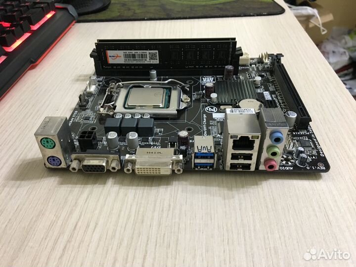 Материнка+ проц i5 4690(4 ядра) + 16 гб опер