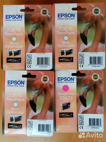 Картриджи для принтера epson оригинал Япония