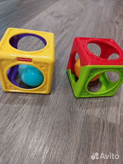 Игрушки погремушки пакетом