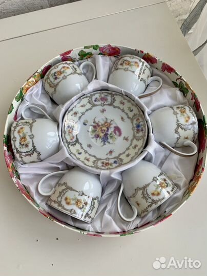 Сервиз кофейный,фарфор, Япония