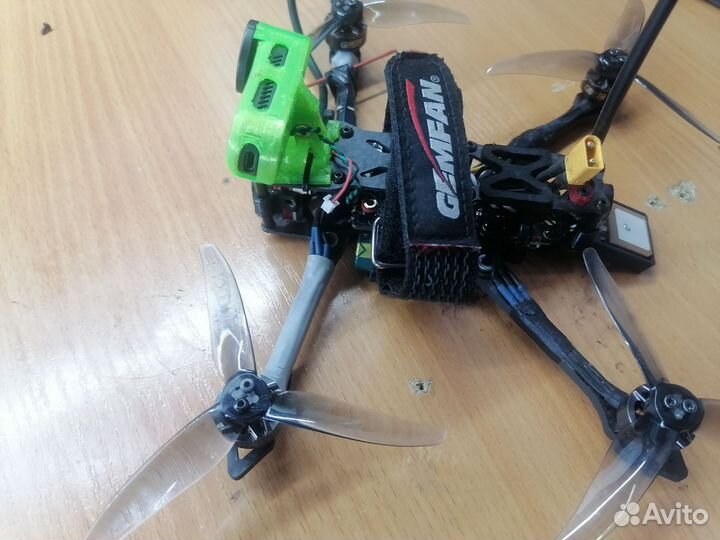 Продам квадрокоптер FPV 4дюйма, договоримся