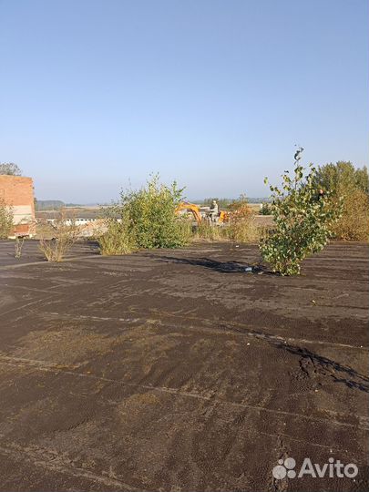 Услуги мини экскаватора и трактора. Дробилка