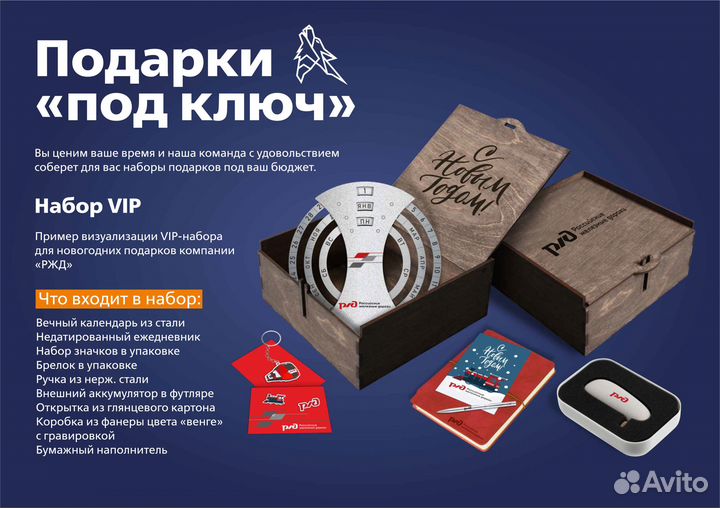 Корпоративные подарки - на заказ