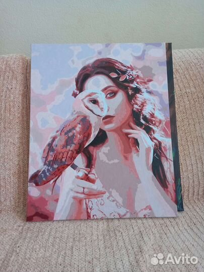 Картина по номерам готовая