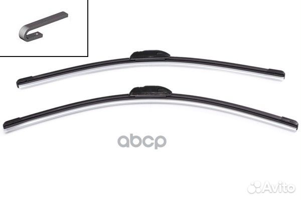 Щетки к-т б/каркас, hook(крючок) 550/22'+530/21