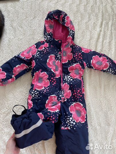 Зимний комбинезон для девочки 110 futurino