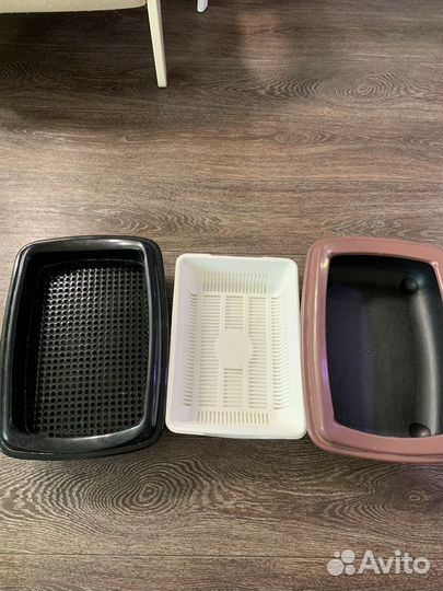 Лоток для кошек большой и малый