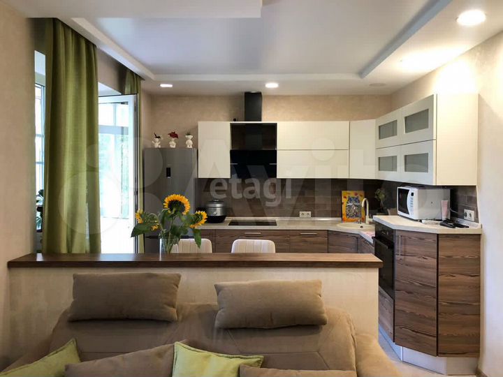 2-к. квартира, 61,6 м², 5/17 эт.