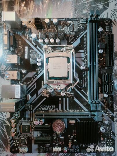 Материнская плата h310m + i59400f