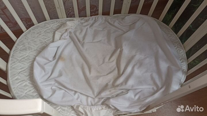 Детская кровать трансформер круглая