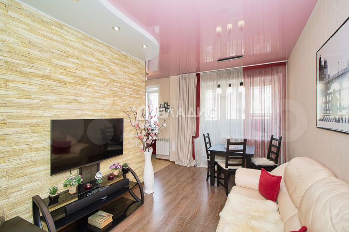 2-к. квартира, 44,4 м², 3/3 эт.