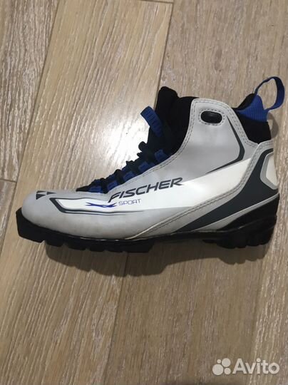 Лыжные ботинки fischer xc sport royal blue