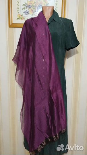 Шарф Палантин Шелк