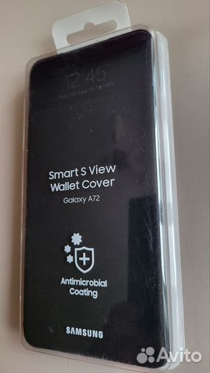Smart s view wallet cover galaxy a72
