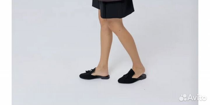 Мюли женские замша 39-40 новые