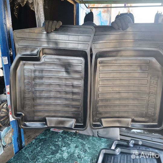 Автомобильные коврики резиновые Дэу Жентра