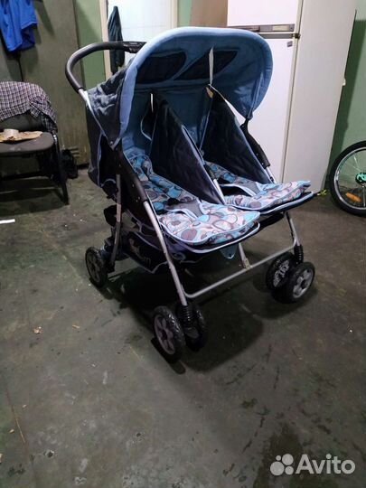 Коляска для двойни