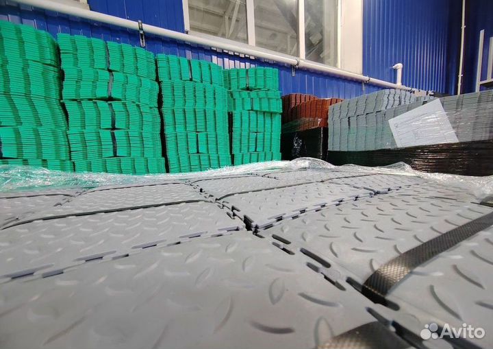 Модульная плитка пвх в фитнес зал