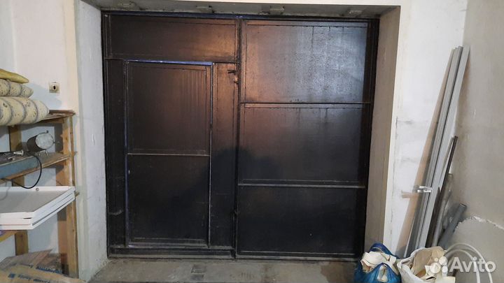 Ворота для гаража бу