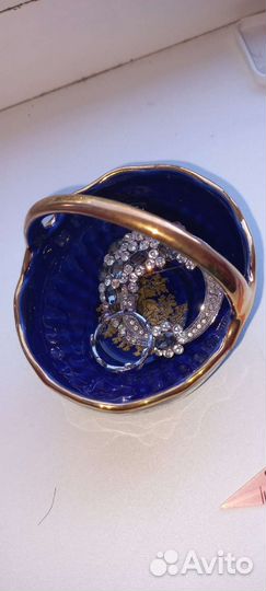 Шкатулка фарфоровая для хранения украшений