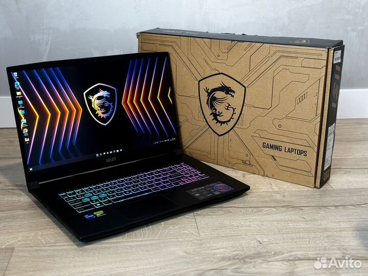 Игровой MSi Katana 17 RTX4070 i7-12650H Ноутбук