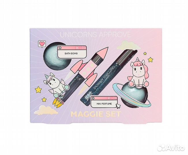 Подарочный набор unicorns approve maggie
