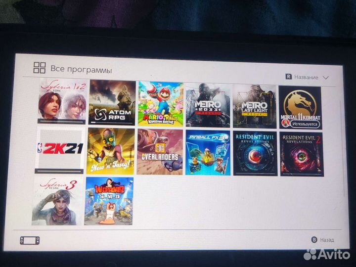 Nintendo Switch + очень много игр