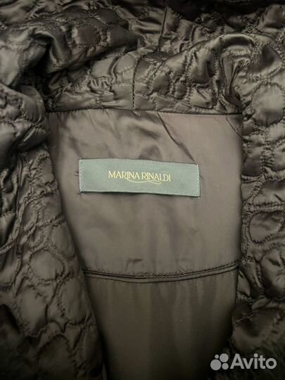 Marina rinaldi 25 куртка черная