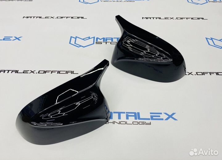 Накладка зеркала карбон BMW G05 G06 G07 G01 G02