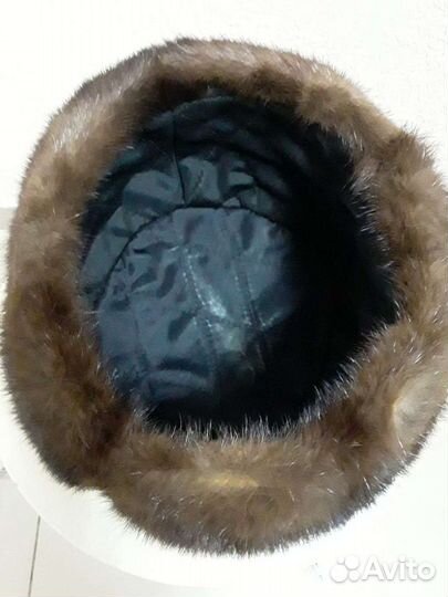 Норковая шапка мужская