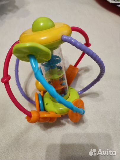 Развивающий коврик, игрушки