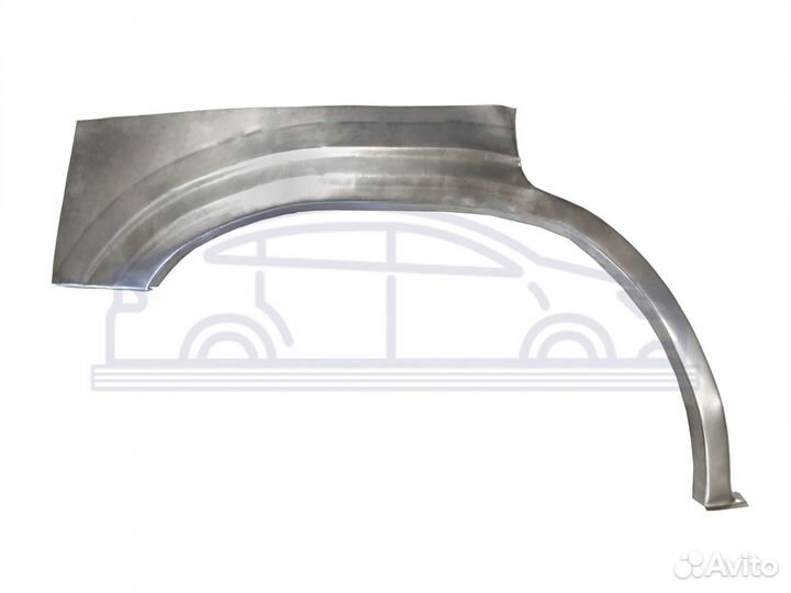 Кузовные арки Nissan Patrol V (Y61) 5дв задняя