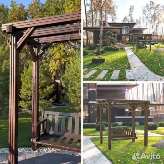 Качели садовые