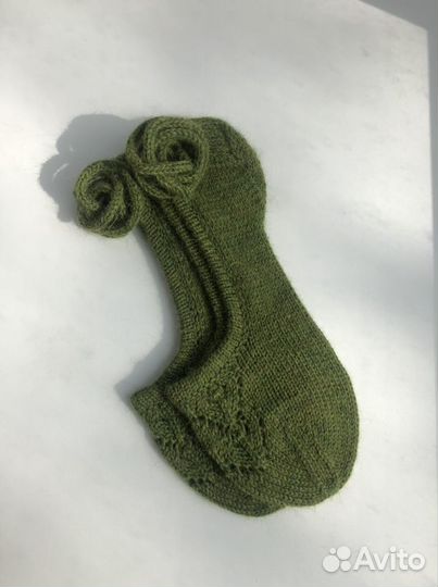 Вязаные носочки/следки пуанты