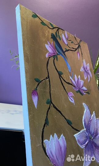 Картина магнолия