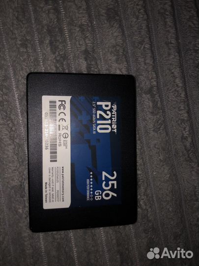 SSD диск на 256g