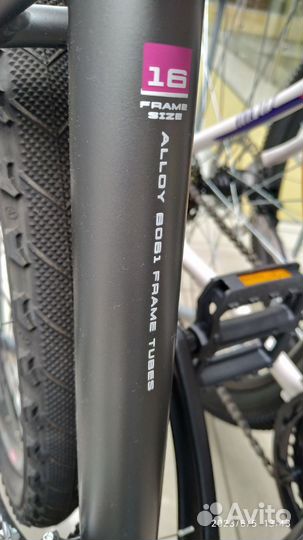 Велосипед author impulse ASL серебристо-чёрно-розо