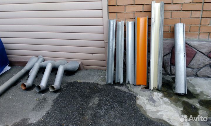 Комплект оцинк.элементов водостока