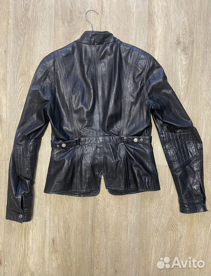 Куртка кожаная женская, размер 42-44 (S/M)