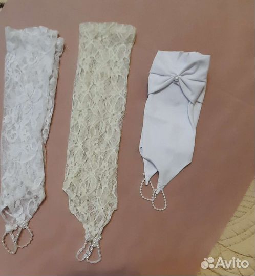 Перчатки митенки новогодние детские