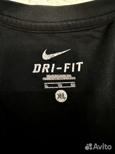 Футболка nike dri fit мужская xl